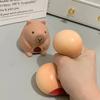 Drăguț de desene animate Capybara Mochi Jucărie de ciupire Jucărie squishy Jucării de decompresie cu revenire lentă Cadouri pentru relaxarea mâinilor pentru eliberarea stresului