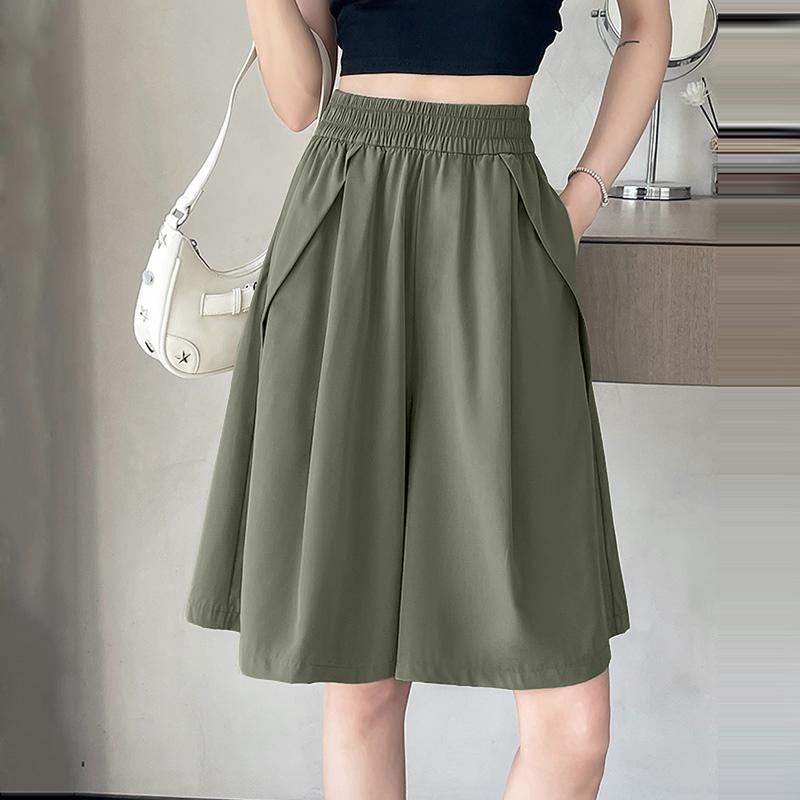 

ZANZEA Женские повседневные шорты-бермуды свободного кроя с эластичной талией для лета 4XL