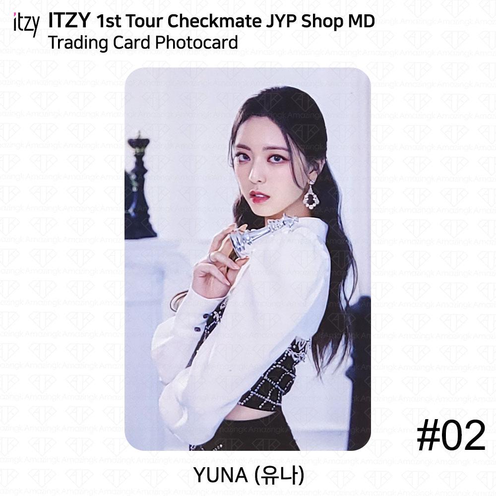 ITZY 1st Tour Checkmate Official MD Trading Card Photocard JYP SHOP KPOP K-POP