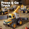 1:55 Diecast City Truck Diecast Model Fire Sanitation Engineering Car Inertial Play Vehicle Educational Toys For Children Gift