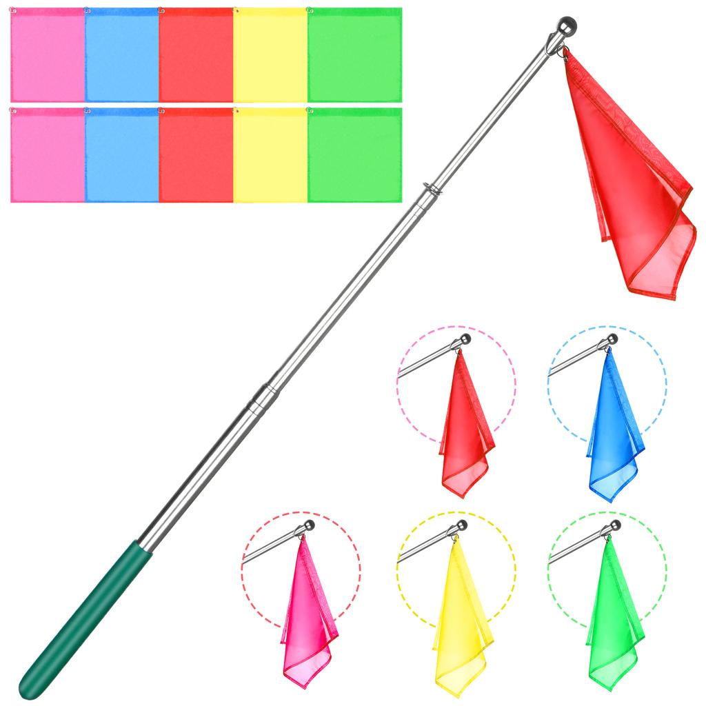 10Pcs Equestrian Training Flags Equestrian Training Equipment