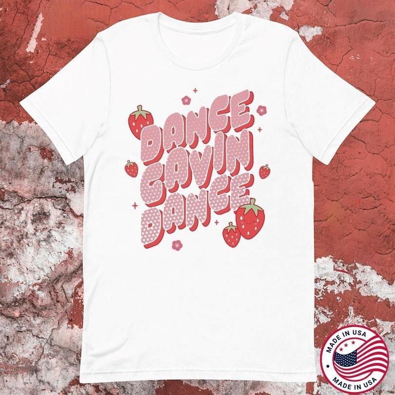 Dance Gavin Dance Band Kawaii Strawberry For Xmas T-shirt S to 5XL NZ625 XXXL