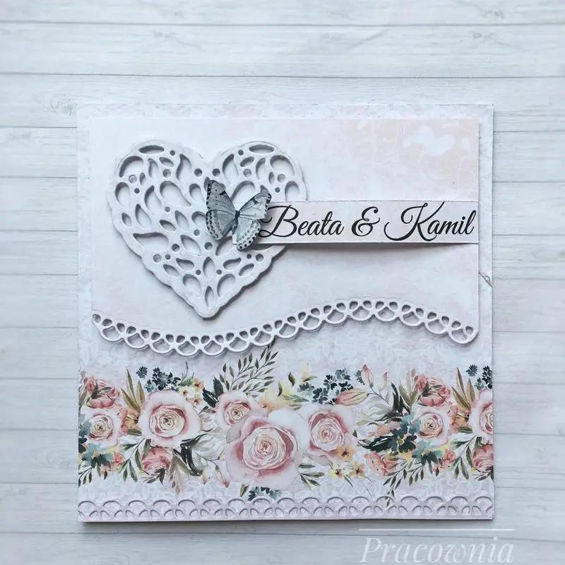 Lace Edge Border Metal Cutting Dies Cut Die Mold Decoration Scrapbook Paper Craft Knife Mould Blade