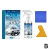 60ML Windshield De-Icer Instantly Melts Ice Snow Melting Liquid Coating Anti Hydrophobic Tool Defrost Clean Windshield Snow E4L2