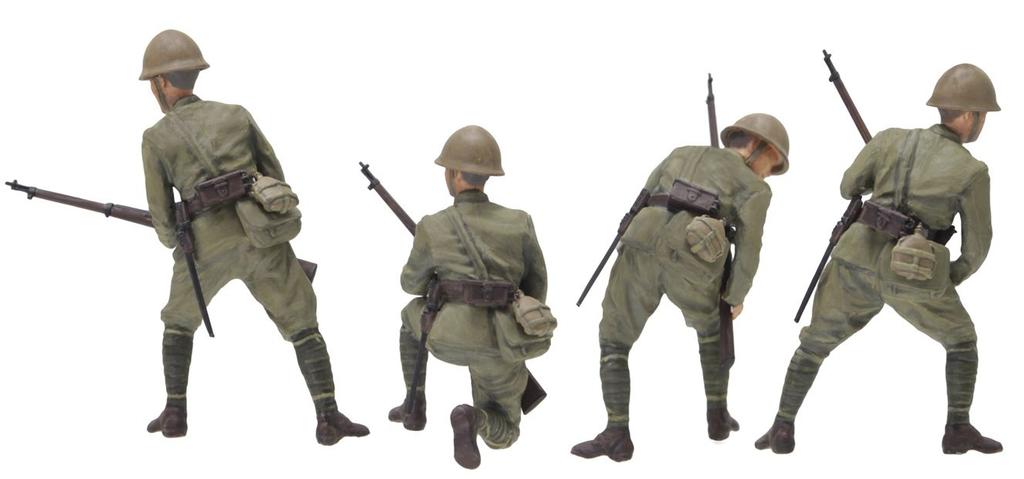 Fine Molds Měřítko Vojenská série Císařská japonská armáda Pěchota Kvantungská armáda 1939 Plastikový model FM49 1/35