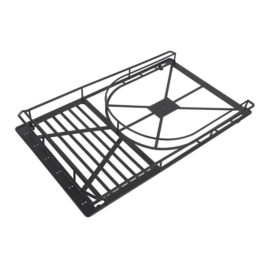 RC Car Roof Luggage Rack Metal Stylish Look Roof Luggage Carrier Tray for Axial SCX6 1/6 RC Car