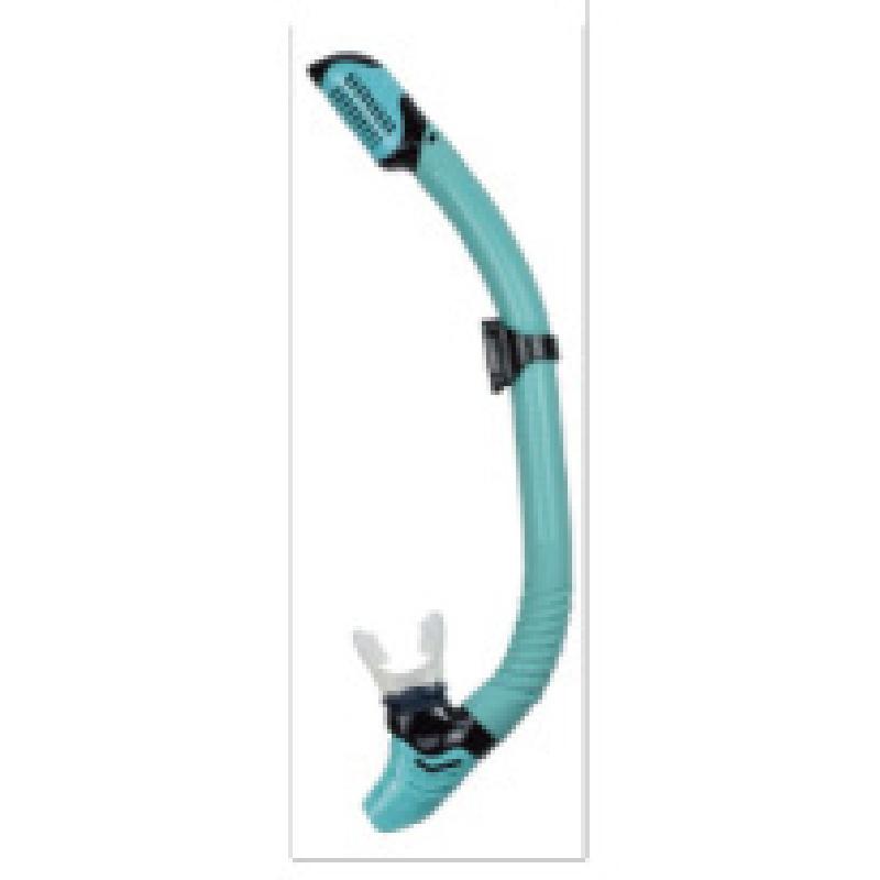 Full Dry Snorkel Tube with Waterproof Valve Underwater Breathing Equipment Freestyle Swimming Training Gear for Kids & Adults