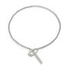 New Trendy Hip Hop Hollow Geometry Pendant Necklace for Men Simple Silver Color Adjustable Clavicle Chain Male Jewelry Gift