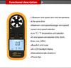 BENETECH GM816 Smart Digitales Windgeschwindigkeits- & Windstärken-Anemometer