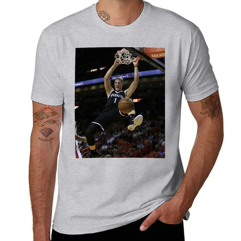 Mason Plumlee T-Shirt schwarze Übergrößen Oberteile süße Kleidung Herren T-Shirt