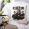 Lucy Chen Melissa O'Neil The Rookie Square Pillowcase Polyester Linen Velvet Pattern Zip Decor Sofa Seater Cushion Cover 18"