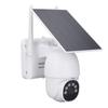 Solar Surveillance Camera 2MP 1080P HD Color Night Vision 2 Way Intercom Waterproof Wireless WIFI Camera for Home Pond