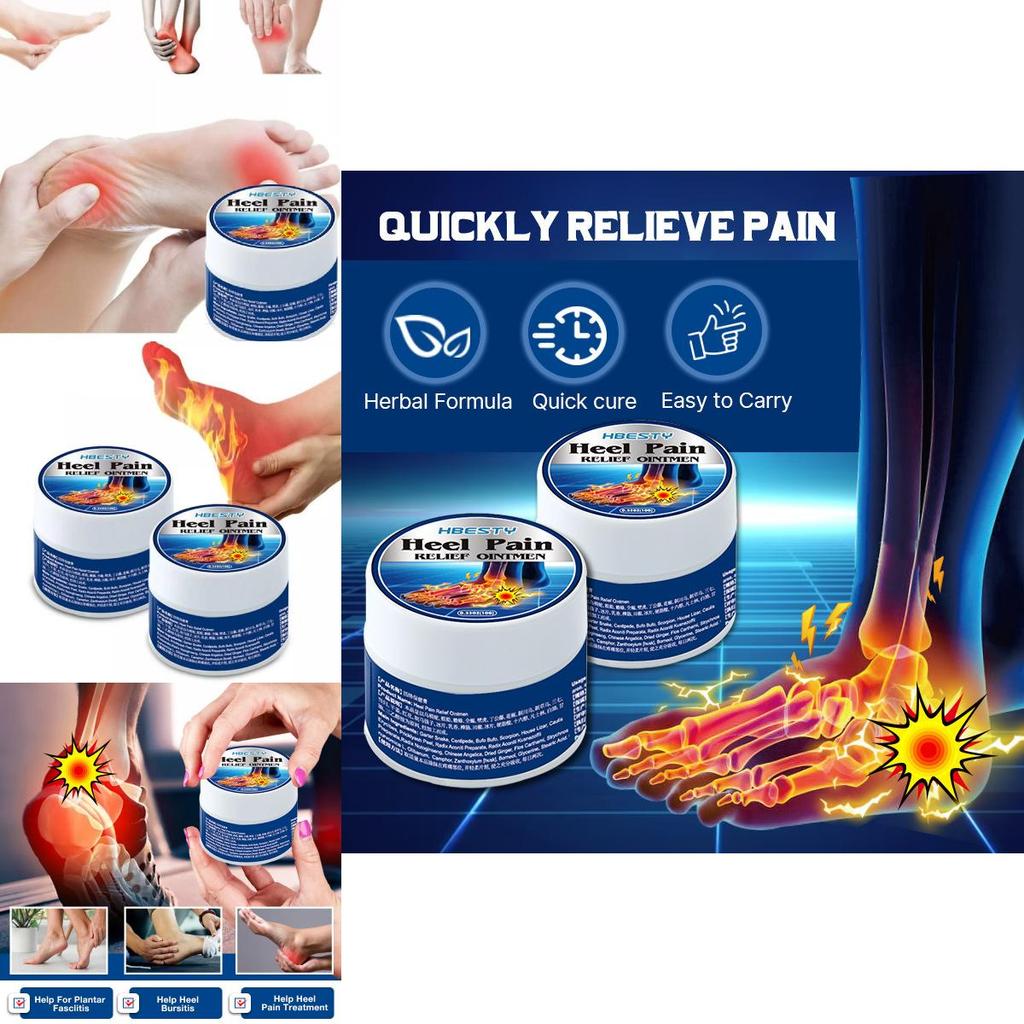 Hbesty Herbal Foot Heel Cream For Ankle Joint Care And Pain Relief Ideal For All Skin Types