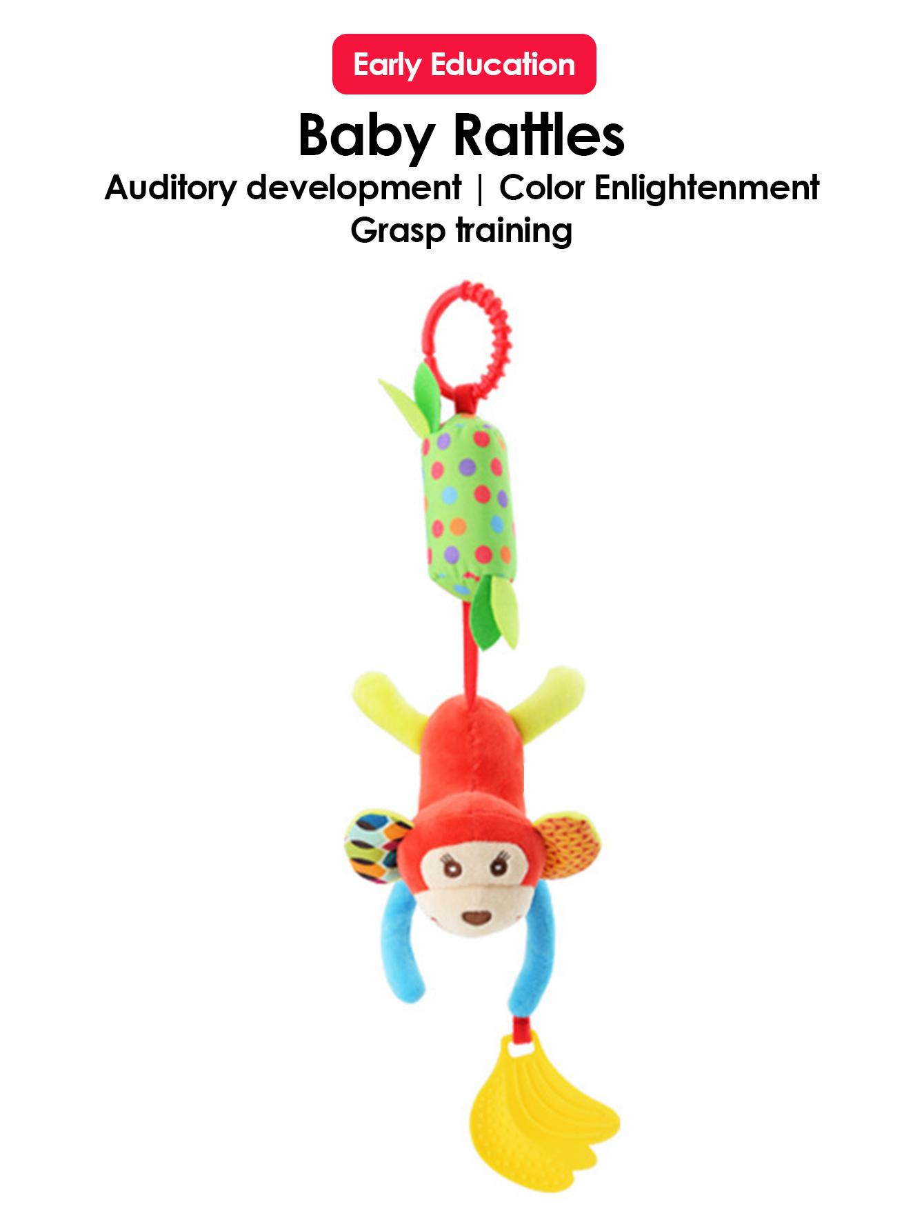 

0~24 Месяца Детские Погремушки Мягкие Плюшевые Игрушки Набор Погремушек на Ногу и Запястье мультяшные Развивающие Игрушки для Новорожденных для детей