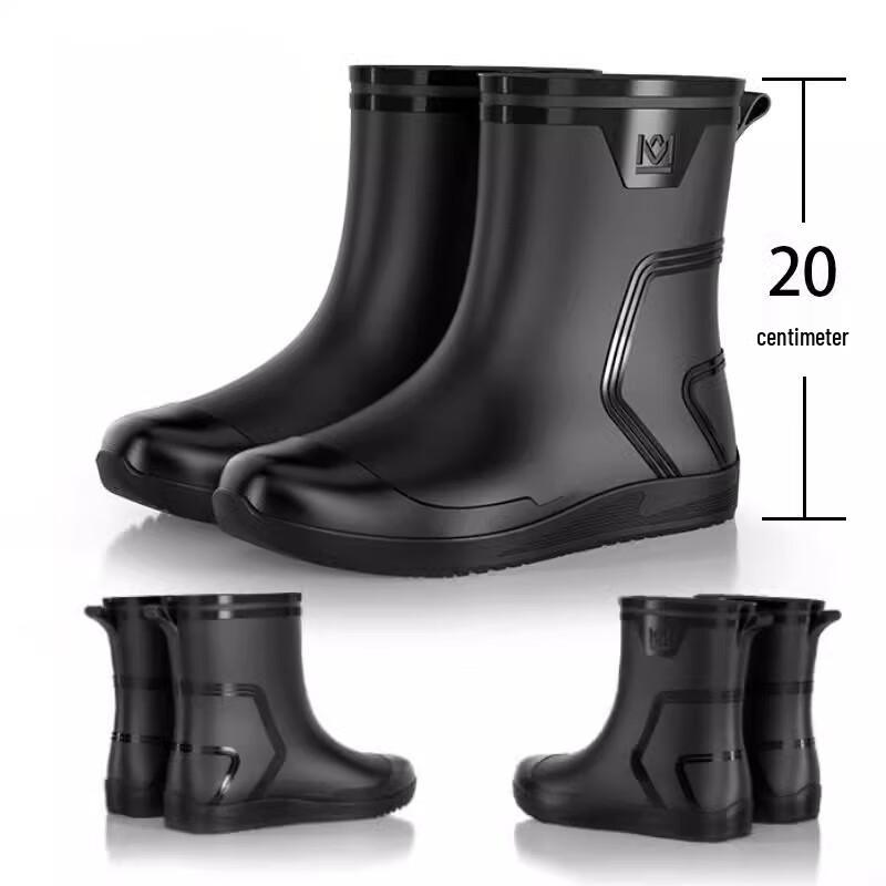 GUAIKEAI Men s All-Season Work Rain Boots