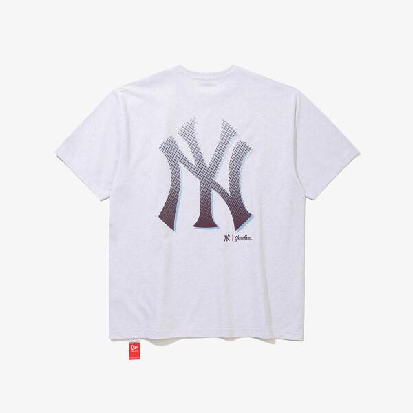 New Era New York Yankees HalfTon T shirT heaTher Gray 15147537