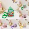 Casual Children Crossbody Bag With Cartoon Print Design For Kindergarten