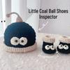 Little Prince Wool Hat & Pig DIY Crochet Baby Shoes Gift Set