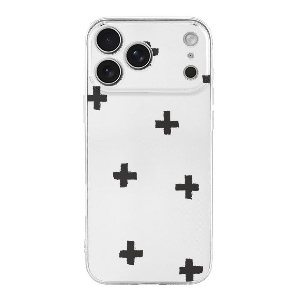 1 balení pro řadu iPhone 17 TPU pouzdro na telefon protiskluzový protižloutnoucí design proti pádu, každodenní ochrana