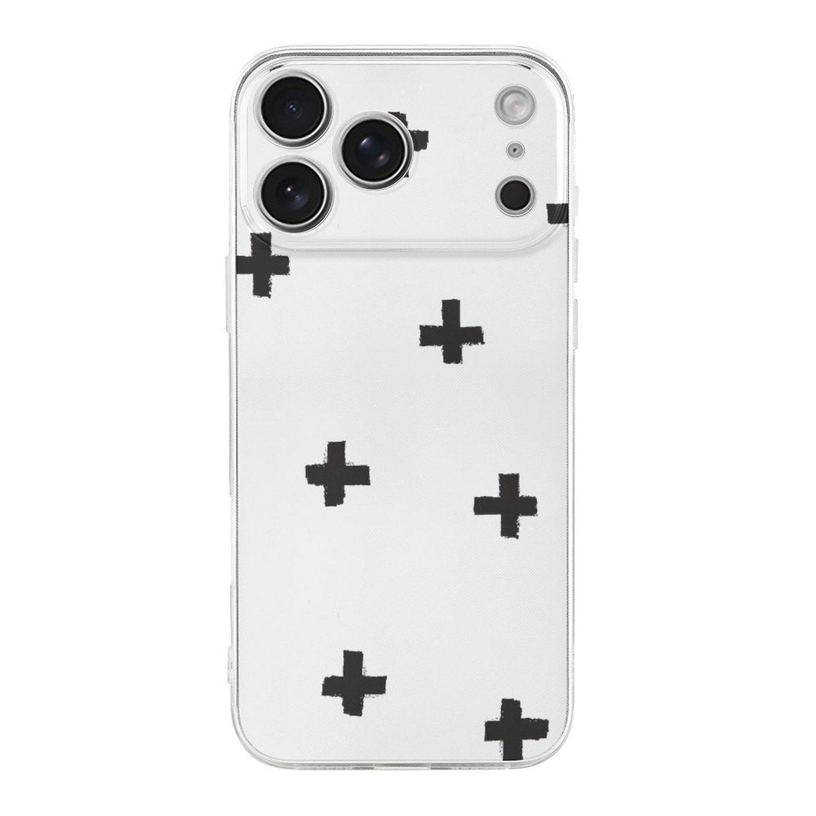 

1 Pack For iPhone 17 Series TPU Phone Case Anti-Slip Anti-Yellow Anti-Fall Design, Daily Protection IPHONE-17ProMax белый