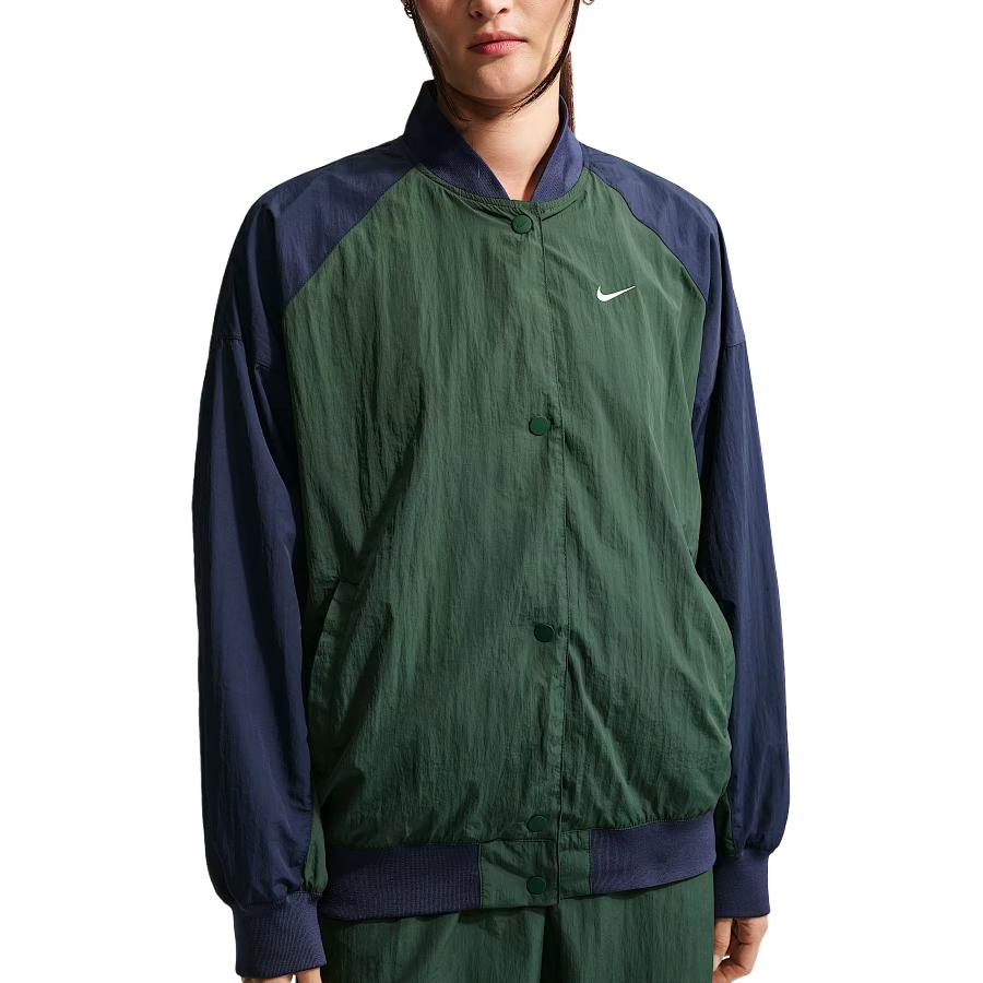 Nike Sportswear Women s Woven Stadium Jacket Fir Midnight Navy IF0333-323 S