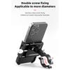 Bisiklet Telefon Tutucu 360° Dönme Alüminyum Alaşımlı MTB Bisiklet Telefonu GPS Braketi Scooter Motosiklet Gidon Montaj Cep Telefonu Standı