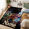 Custom O-One Piece Area Rug Carpet For Bedroom Game Playroom Living Room Nonslip Sofa Office Home Decor Doormat Christmas Gift