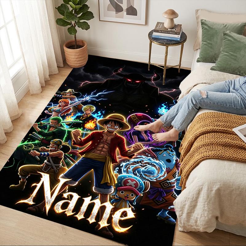 Custom O-One Piece Area Rug Carpet For Bedroom Game Playroom Living Room Nonslip Sofa Office Home Decor Doormat Christmas Gift