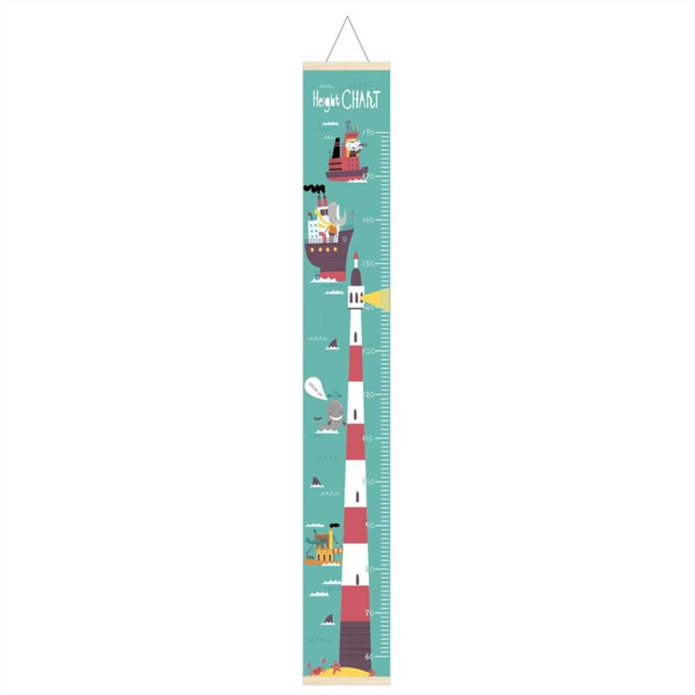 Wall Hanging Children Height Measuring Rulers Removable Baby Growth Chart  on The Wall