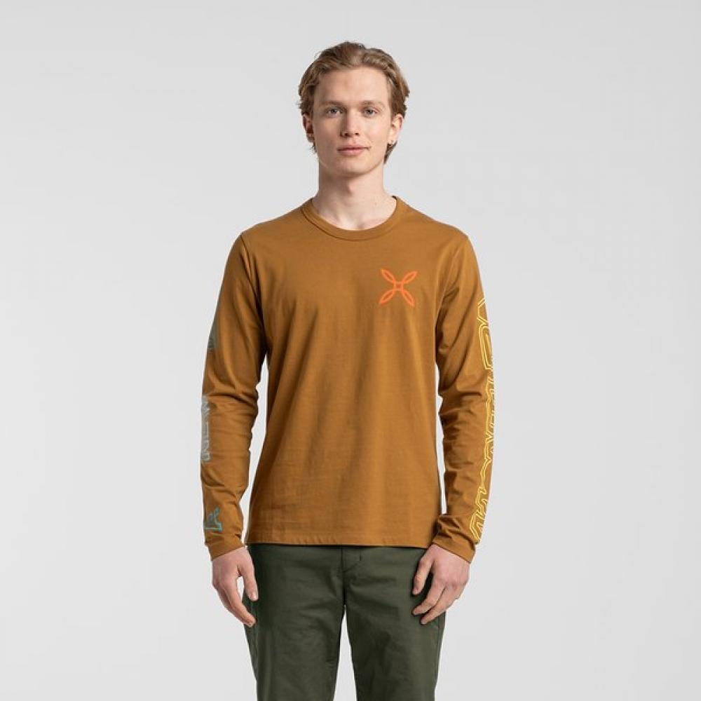 

MonTura Unisex Long Sleeve T shirT Mmgc40x140 140 (brown)/XS