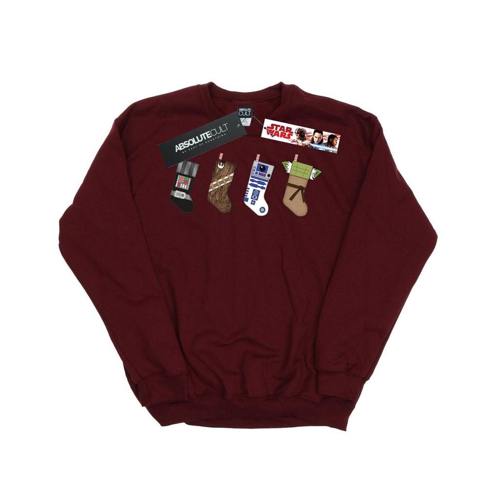 STAR WARS Boys Christmas Stockings Sweatshirt