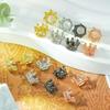 20pcs Jewelry Production Spacer Mini Crown Beads Retro Alloy Bracelet Decorative Accessories DIY Necklace Earring Props TMZ