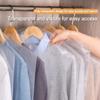 10Pcs Transparent Clothing Dust Bag PE Clothing Cover Durable Visible Suit Cover  Household