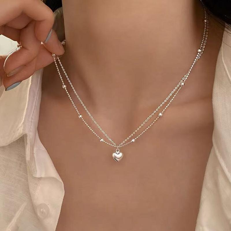 Pearl necklace women's niche light luxury design high-end fashion temperament collarbone chain neck chain sweater chain bead chain