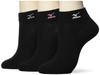 Socks with a Unique Set or Durable Suitable for School Club and Black Sizes Cm Cm Women's Ankle-Length Design, 3-Pair 6-Pair Set, Design, Uniforms,