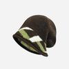 Fair Island Wind Curling Heap Hat Female Autumn and Winter Retro Face Small Cold Hat Lazy Wind Warm Bag Head Wool Hat