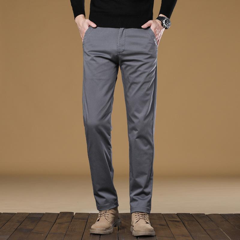 New Men's Loose Straight Trendy Business Casual Pants Trousers