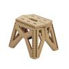 Portable Collapsible Plastic Stool Lightweight Space-Saving Small Chair for Outdoor Camping Fishing Travel Home Use