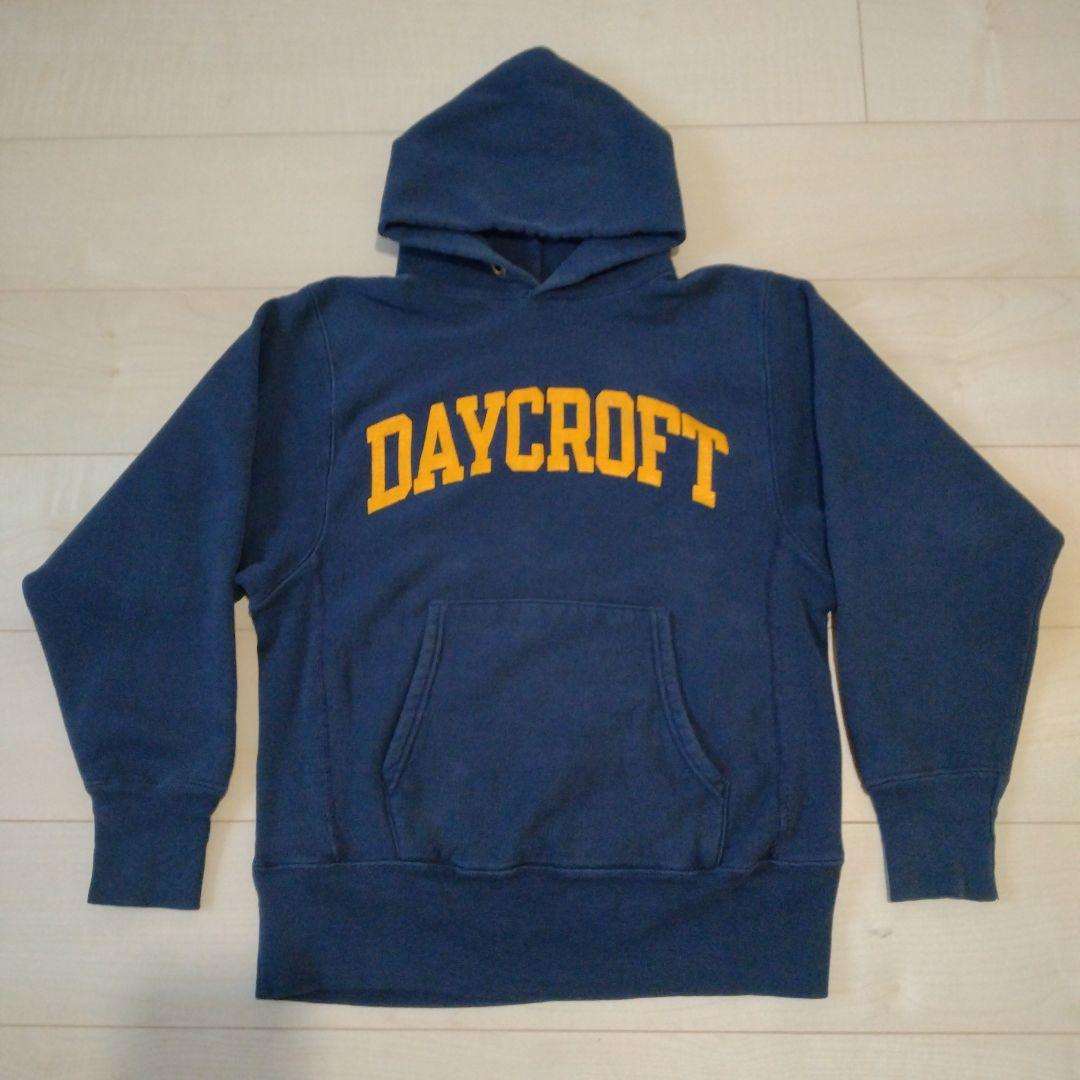 Used Champion Reverse Weave Parka Navy SMALL Trico Tag