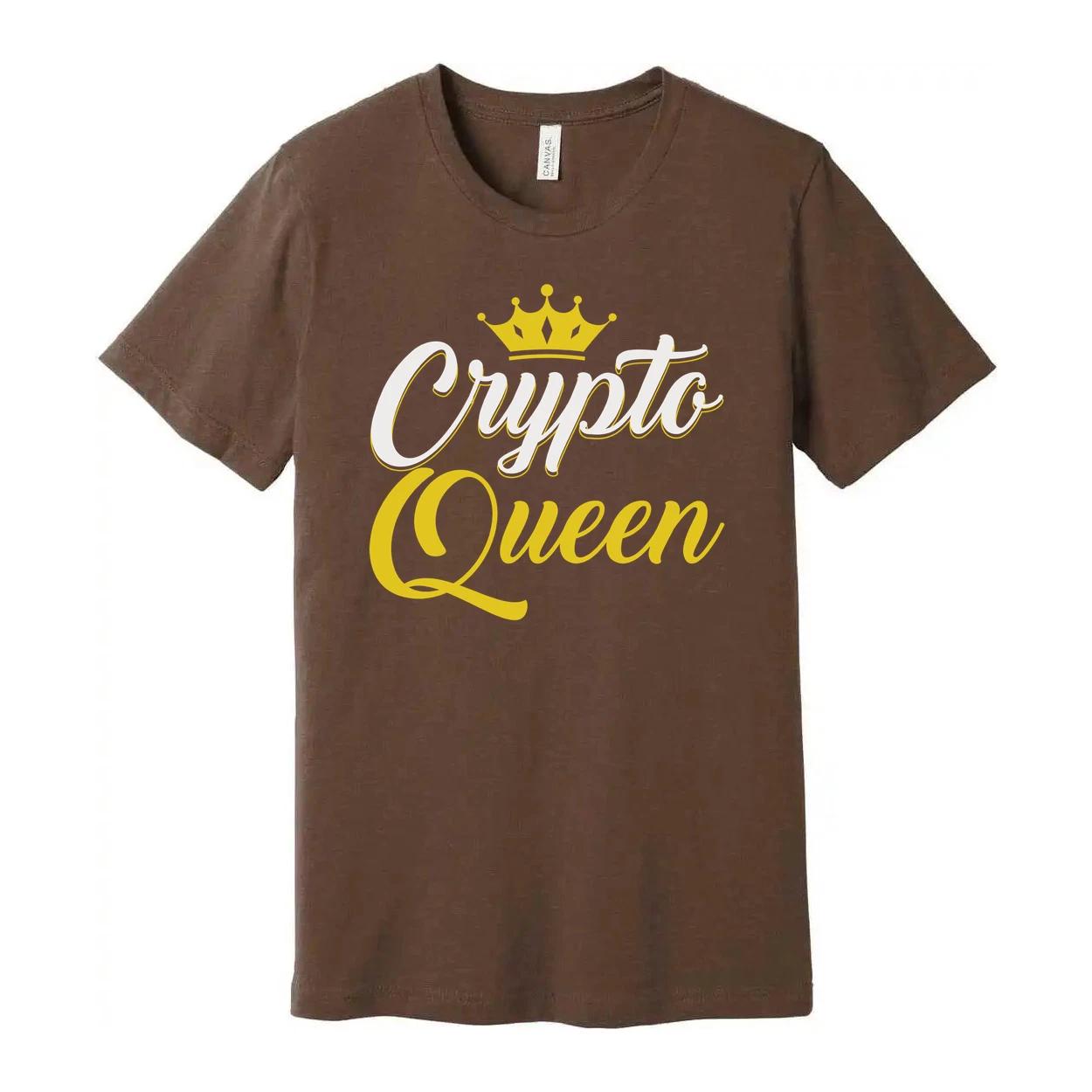 Crypto Queen Unisex T Shirt L