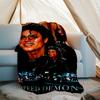 Michael Jackson Theme Printed Blanket - Perfect for Couch, Bed, Travel & Outdoor Use | Machine Washable, Cozy & Durable.