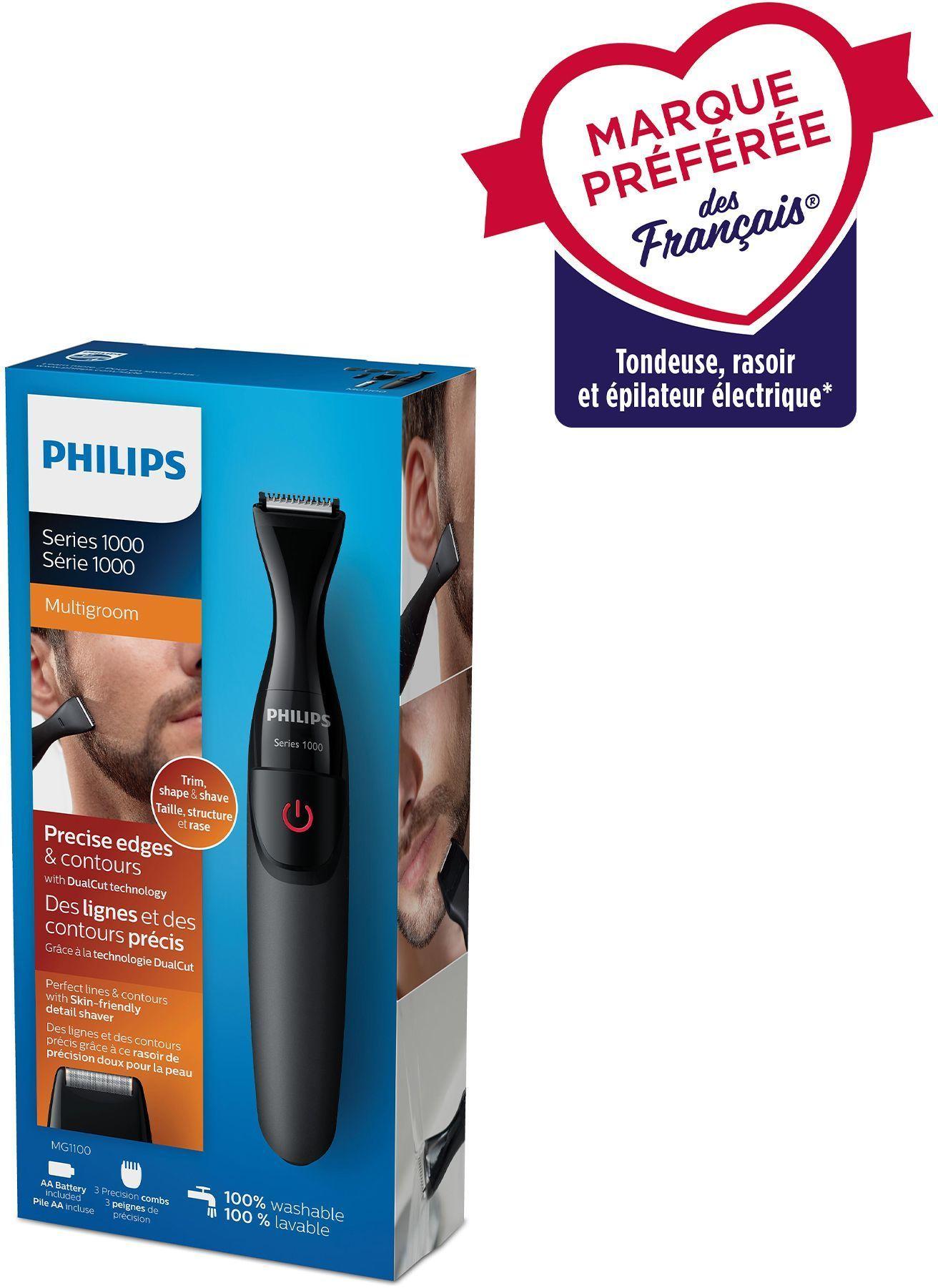 Philips Schwarz Batteriebetriebener Präzisionstrimmer Mg1100/16 - Bild 5