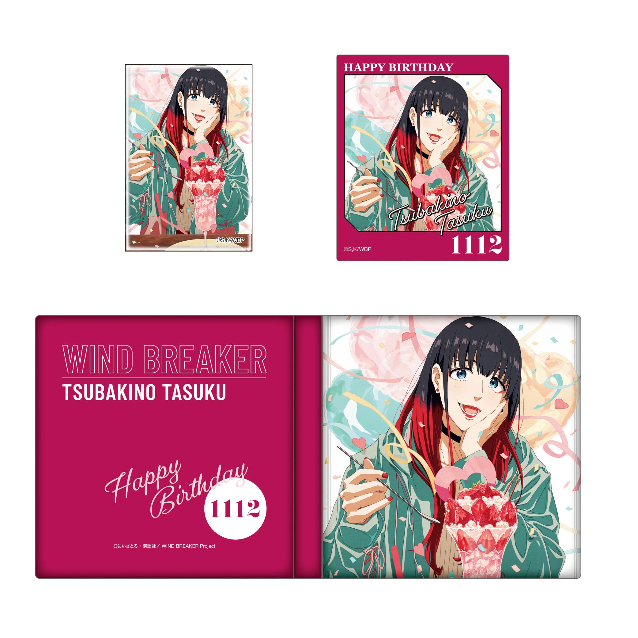 

WIND BREAKER Tsubakino Yu Memorial Book Stand [Anime Version]