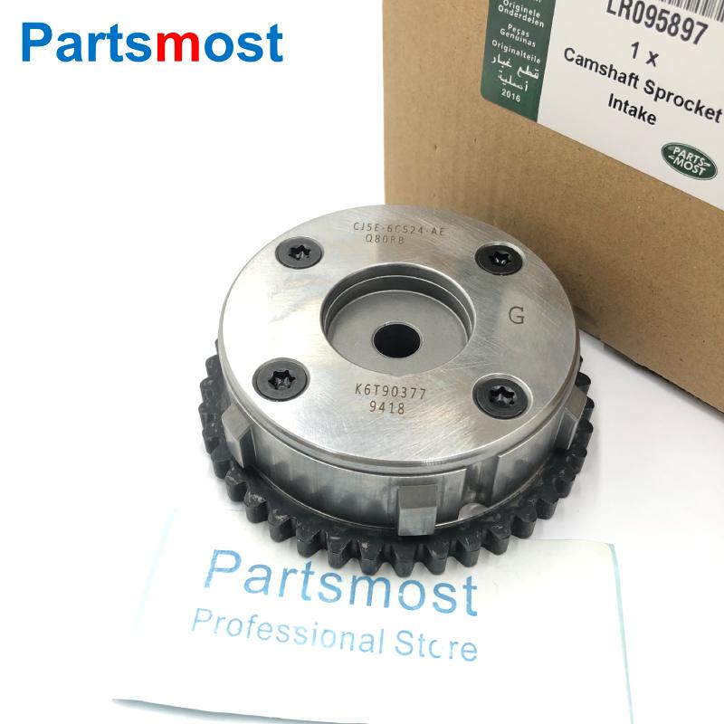 LR095897 LR033733 CJ5E6C524AE 6C525AE 2.0 Petrol VVT Intake or Exhaust Camshaft Sprocket Actuator for LR2 Evoque Discovery Sport CN Brand-Intake Cam