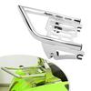 Chrome Motorcycle Detachable Stealth Luggage Rack For Harley Touring Street Glide Road King Road Glide Electra Glide 2009-2025