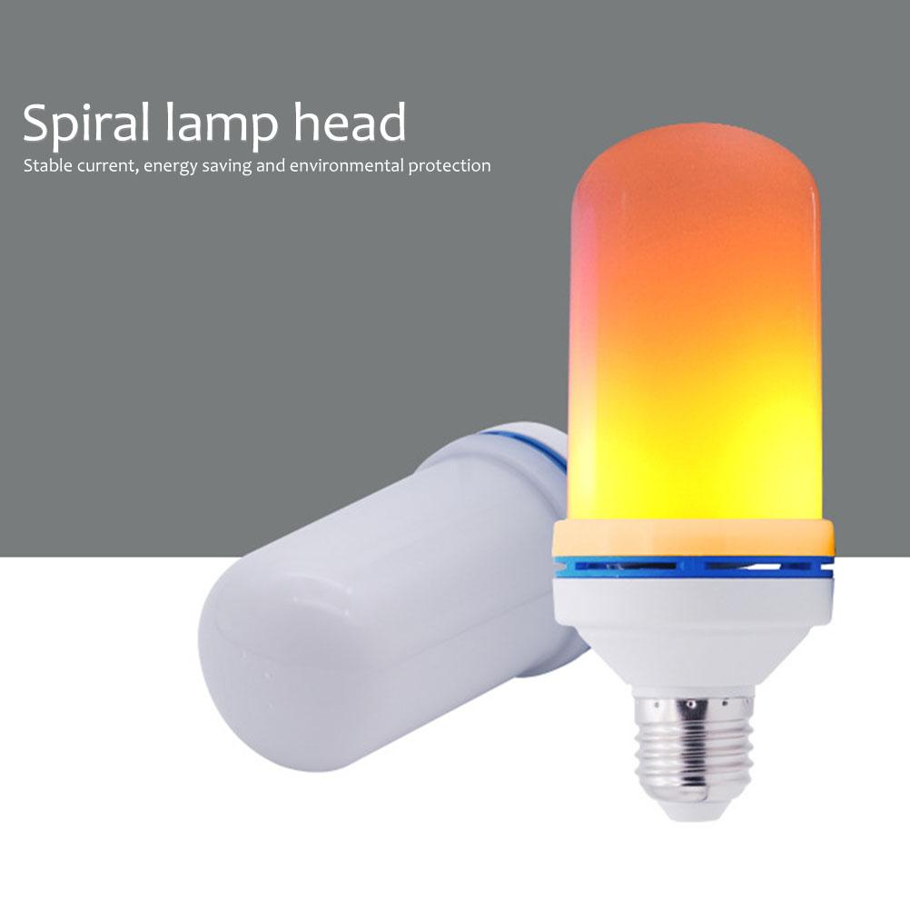 LED Flame Effect Light Bulb Upside Down Effect LED Bulb Flame Bulbs for Festival Hotel Bar Party Decoration