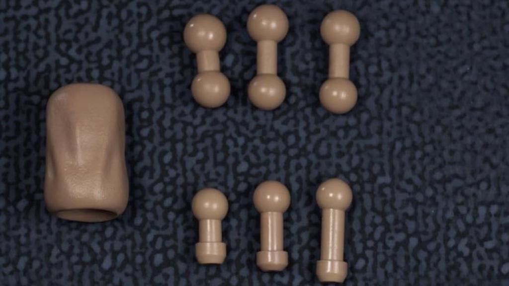 HiPlay WorldBox 1/6 Scale Male Figure Body with Head Connector, Highly Durable and Articulated, AT020