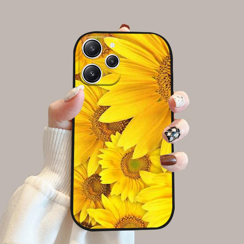 For Redmi 12 4G 5G Silicone TPU Soft Case For Redmi 12R Phone Bumper Cover For Xiaomi Redmi Note 12R 5G Protective Fundas Cases