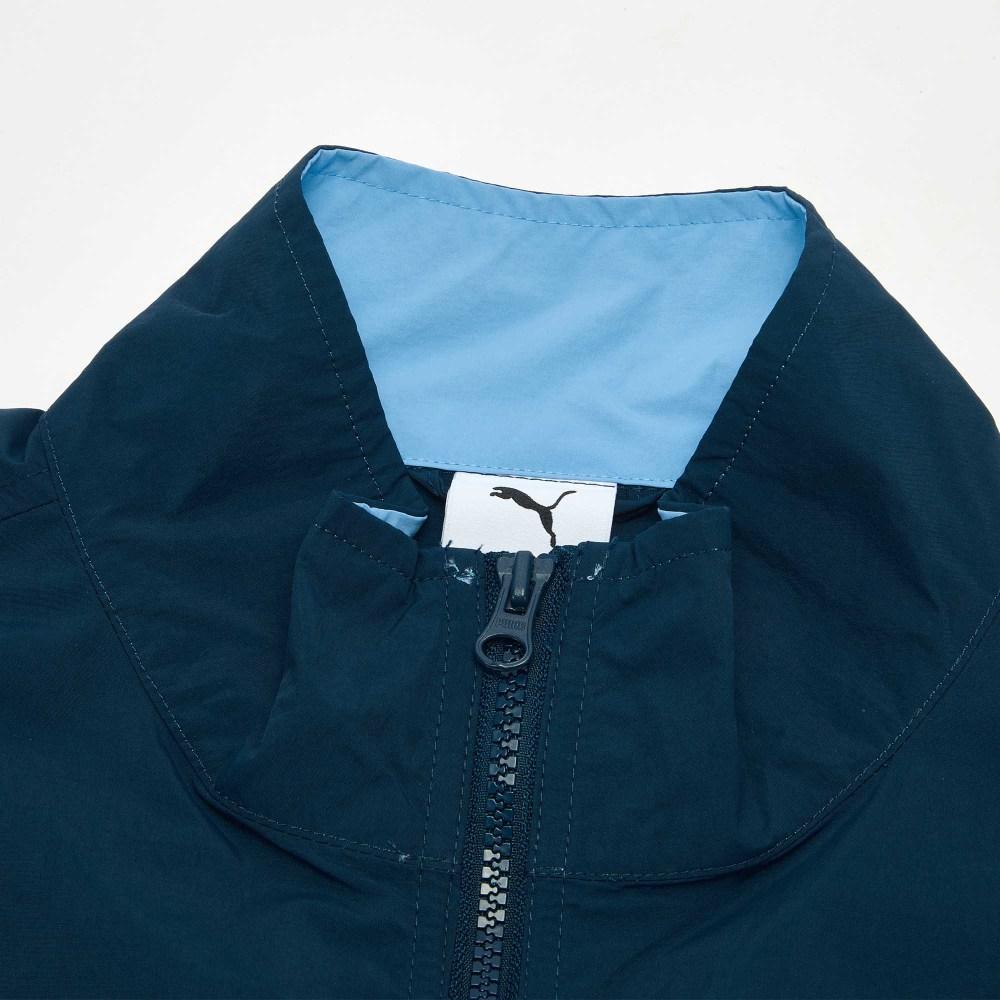 Puma Retro Colorblock Oversized Brand Logo Comfortable Stand Collar Zip Long Sleeve Jacket Unisex Jackets 634278-06