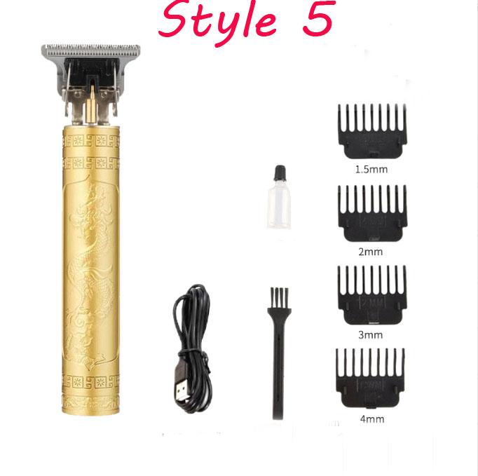 Hair Trimmer Machine ABS Plastic Shell USB Cordless Hair Cutting Machine Face Beard Clipper for Men Electric Shaver